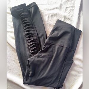 Athleta Black PowerVita 7/8 Tight